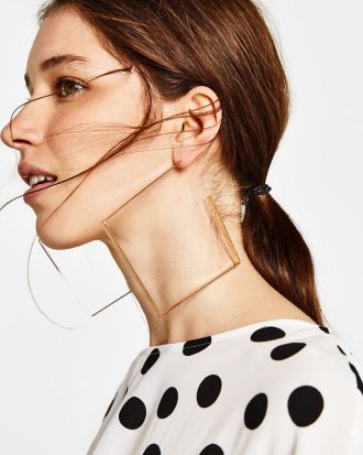 Square Hoop Earrings